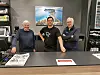 Johan Kristian Holand, Aleksander Holand og Håkon Holand er alle optimistiske med tanke på videre drift av familiebedriften.