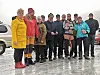 Frykter for liv og helse. Fra venstre: Gunnhild Gutvik, Lisbeth Borgen, Kristine Kjeldsand, Tor Aune, Sverre Bøkestad, Helge Gutvik, Esther Dybvik, Per Dybvik, Ellen W. Dybvik og Lasse Kolberg.