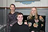 Thelma Kornerud, Nikolai Skeie og Signe Flasnes sørget for vakker sang og musikk.