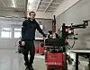 Mats Arve Vassli er optimistisk med tanke på drifta nå som butikken er langt mer synlig enn før.