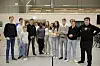 Denne gruppa ble kåret til vinner med de beste forslagene i en ungdomsvennlig sentrumsplan. Fra v. Aksel Båtnes, Birk Nilsen, Markus Skjevelnes, Mabelle Blessing Agikamdze, Pia Kveinå, Emilie Nilsen, Stina Olsen, Sverre Hald, Henrik Busch og Bjørn Tollefsen. Foran Håkon Helstad Berntsen.