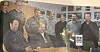 Moen Slip signerte sin største kontrakt noen sinne: Olav Neerland, Ole Holm, Audun Hopen, Ragnar Sæternes, Sigrid Ø. Johanessen, Terje Sørvik og Ole Arnt Angelsen. Foran Kjell Andreassen og Per Helge Buvarp.