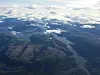Heilhornene er Bindals stolthet, og de tar seg også godt ut fra luften.