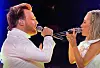 Vakker duett med Adrian Jørgensen og Carina Dahl i lørdagens Stjernekamp.