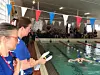 Gro Sørli Hanssen leste opp heatene og Kristin Floa var starter.