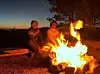 De er takknemlige for at Norge har allemannsretten. Uten den hadde de ikke hatt mulighet til å gjennomføre en slik tur.