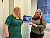 Ann Kristin Avdem Grande, Frode Setran via Teams og Eline Devik er klare for en lang valgkamp.