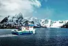 Gjør det grønne skiftet blått: - Vi tar et viktig steg i retning nullutslipp i våre viktige marine og maritime sektorer, sier administrerende direktør Paul Ingvar Dekkerhus i Moen Verft, som nå får støtte til bygging av den første hydrogendrevne oppdrettsbåten. Illustrasjonsbilde: H2Marine