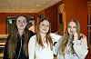 Eva Eide Myrvang, Anette Bruvoll og Maja Skjevelnes brukte dagen til å utforske ulike yrkesmuligheter og få et nærmere innblikk i hva næringslivet i regionen driver med.