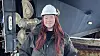 Rakel Stokke er lærling innen industrimekanikerfaget hos Maritim Power i Abelvær