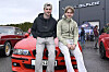 Stian Evenstad og Simen Arnø viste frem sine biler.
