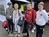 Fire spente skyttere i nybegynner ung Johannes Strøm Johansen, Daniel Valan, Elise Rosenvinge og Julie Wahl.