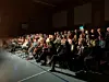 Rundt 80 personer tok turen til Herlaughallen.