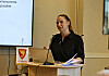 Monika Hansvik presenterte sluttrapporten for distriktssatsinga I LAG for kommunestyret