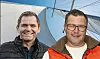 Bindalsordfører Frode Næsvold og Lekaordfører Svein Pettersen har fått en god start på sin ordførertid.