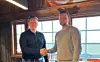 Espen Andre Gleinsvåg, prosjektleder i Nova Sea og Ivar Sandneseng, daglig leder i Mekon og klare for samarbeid.