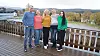 Aleksander, Maiia, Veronika, Tetiana og Iryna takker for all hjelp og forståelse de får etter at de kom til Nærøysund.