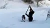 Det blir mer snø og vanskelige forhold så det er bare å gjøre spaden klar.
