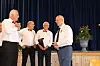 Asbjørn Ramfjord holdt tale for medaljemottakeren.