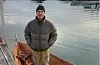 Bjarte Vestøl har lagt til kai for natten i oselveren, Silje.