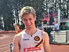 John Petter løp inn til en sølvmedalje på 800-meter.