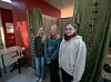 Lea Hatland, Selma Nergård og Christina Anfinnes kjente ikke mye til Narnia-bøkene før de startet prosjektet på skolen, men de synes det er kjempeartig å jobbe med.