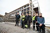 Hver onsdag møter seks elever fra Austafjord skole opp for å jobbe på byggeplassen på Garstad.