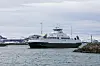 MF 'Heilhorn' går nå tilbake til normal rute etter å ha fraktet passasjerer over fylkesgrensa og til Gutvik i går og i dag.