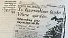 Et dramatisk avisoppslag fra Adresseavisa i januar 1934, da folk mente å ha sett to fly lande på sjøen ved Vikna.