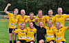 En glad gjeng etter seier i toppoppgjøret.