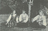 Anne Holthe, Havørn 4H, Kristin Engesnes, Kolvereid 4H og Kristin Skaftnesmo, Kolvereid 4H mottok sine plaketter.