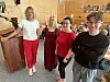 Bente Estil fra Ap, Ann Kristin Avdem Grande fra SV, May Iren Arnøy, LO Ytre Namdal og Tobias Arnøy, ungdomsrepresentant i AP og medlem av AUF.