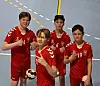 Fire av spillerne var Kristoffer Hartvigsen, Petter Ulsund, Edvin Valla og Benjamin Evenstad.
