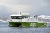 AQS Brage er en servicekatamaran rigget for rengjøring av nøter og flytekrager. I tillegg utføres lettere servicearbeid. Båten ble bygd hos Moen Marin i 2015.