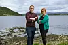 Gjermund Eggen, 2. kandidat for Sosialistisk Venstreparti i Nord-Trøndelag og Gudrun Lidal, 1. kandidat for Sosialistisk Venstreparti i Nord-Trøndelag.