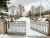 Gravvik kirke ble bygd i 1875.