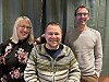 Line Marit Flasnes, Brynjulf Flasnes og Torolf Storsul er de første medlemmene i Kolvereid skolekorps venneforening, og oppfordrer flere til å engasjere seg.