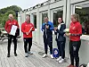 Sentrale personer i prosessen mottok det synlige tegnet på at Rørvik er blitt kvalitetsklubb.