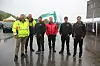 Alf Magne Gausen og Alf Morten Syrstad fra Entrack, Olav Andre Fjær fra Fjær Maskinservis, Andreas Marø Moen Industributikk, Steinar Pedersen fra Fjær Maskinservice og Mads Arve Vassli fra Vassli Dekk.
