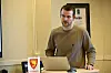 Otto Husby Larsen (Sp) har ofte vært på talerstolen i ulike saker.