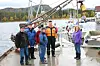 Fiskerne Birger Kjærstad, Kjell Arve Sætervik, Edmund Edvardsen, Dag Mathisen, Harry Edvardsen, og daglig leder av Kjella samvirkelags fiskemottak, Julie Lian Tverråmo har ventet lenge på rehabilitering av kaia på Nord-Horsfjord. Nå er det bevilget midler.