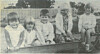 Barnehagebarna Stine Elise Hansen, Else Marita Thorsen, Randi Marie Østby, Laila Martinsen og Kine Ottesen.