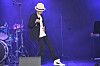 Kyrie Manalo (11) imponerte publikum med en energisk framføring av Michael Jackson-låta «Billie Jean»
