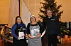 Sunniva Nicolaisen fra Rørvik Fisk, styreleder for Skreifestivalen Anne Grete Walaunet, og styrmedlem Dag Roar Opdal er godt i gang med forberedelsene til Skreifestivalen 2019.