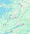 Disse bruene skal inspiseres mellom 7. og 16. september. Enkelte av bruene blir stengt for trafikk i inntil en time under inspeksjonene.