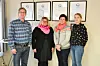 Fra venstre: Attføringsleder ved YN Vekst Tor Einar Neerland, rektor ved YNVS Anita Frelsøy, inspektør ved Val vgs. Svanhild Øpstad og veileder ved YN Vekst Ann-Helen Hunnestad. De jobber for å tilrettelegge skolehverdagen best mulig for alle vgs.-elever.