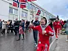 Russen var på plass i barnetoget.