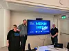 Kirsten Ulriksen Skogseth, Terje Skomsvold og Anders Røsæg håper på mange deltakere fra Nærøysund i Menn i helse.