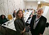Karl-Anton Swensen ønsket Marthe Mosand Viken velkommen som midlertidig leder for Nav Nærøysund på fellesmøte med alle ansatte mandag morgen.