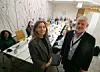 Karl-Anton Swensen ønsket Marthe Mosand Viken velkommen som midlertidig leder for Nav Nærøysund på fellesmøte med alle ansatte mandag morgen.